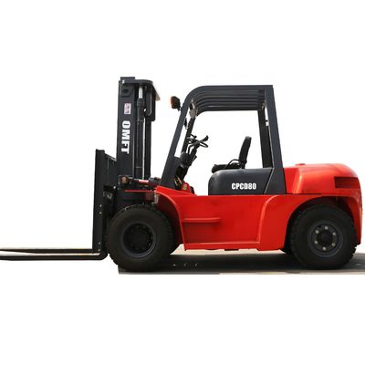 CPCD80 8ton Diesel Forklift Truck with Chinese or Japanese Engine Fork Width 3060mm