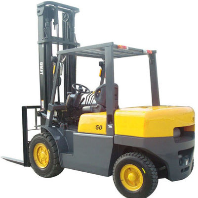 Steel Rubber Materials 5ton Diesel Forklift Truck for Stacking and 5m Lifting Height