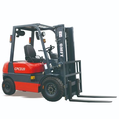 2.0 T Diesel Forklift Truck with 6m 6000mm Mast Triplex and Free Lift CPCD20 Model