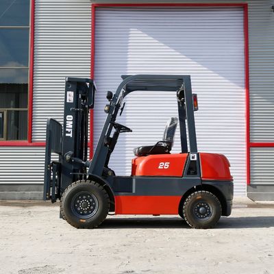 2.5ton CPCD25 Diesel Forklift Truck with 4.5m 4500mm Mast Triplex and Free Lift