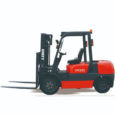 2235mm Min. Width of Right Angle Channel 3.5 Ton Diesel Forklift with 3m-7m Lift Height