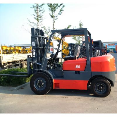 4.5t 4.5ton 4-Wheel Diesel Forklift Truck with Ce ISO SGS Standard OEM and Spare Parts