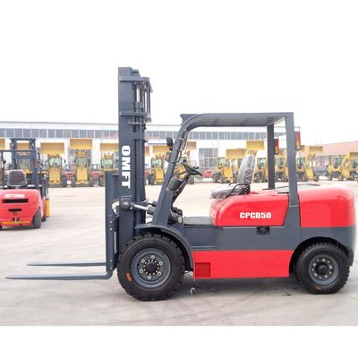 Ce ISO SGS Standard 4.5t Diesel Forklift Truck with 4.5m Three Stage Full Free Mast