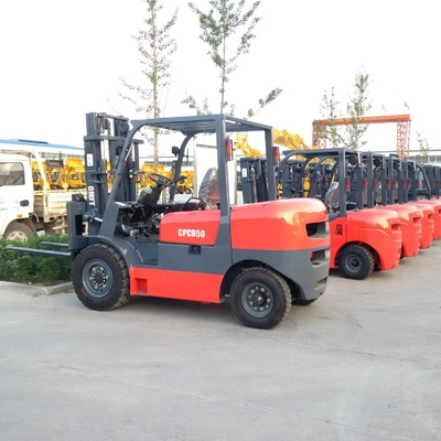 5.0 Ton Diesel Forklift Truck with 6m Lift Height and Euro II/III/IV Emission Standard