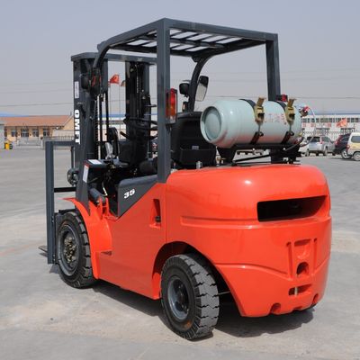 3.5 Ton Gasoline and LPG Dual Fuel Forklift Truck with Japanese Nissan K21/K25 Engine
