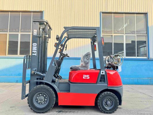 Fuel Gasoline and Natural Gas 2.5tons Lp Gas Forklift with Japan Nissan Engnine
