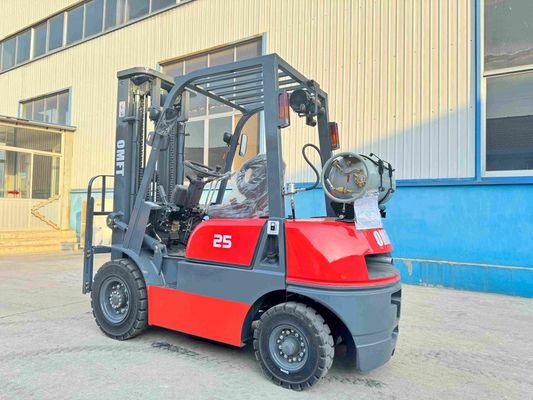 Fuel Gasoline and Natural Gas 2.5tons Lp Gas Forklift with Japan Nissan Engnine