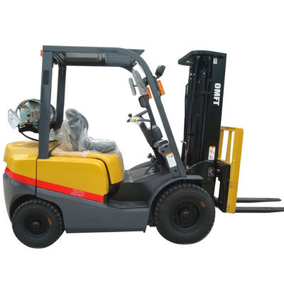 3000-7000mm Lift Height 2 Ton Propane Forklift Toyota7 Model Made of Steel and Rubber