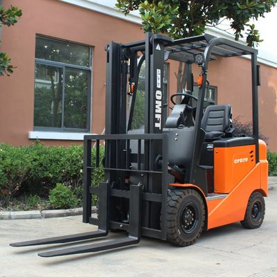 2.0 Ton 2 T Four Wheel Electric Forklift Warehouse Forklift for Versatile Application