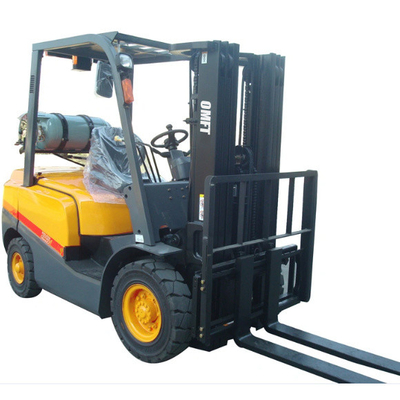 2.5ton 4-Wheel Gasoline LPG Hydraulic Lifter Truck Forklift with Intelligent Battery and Charger