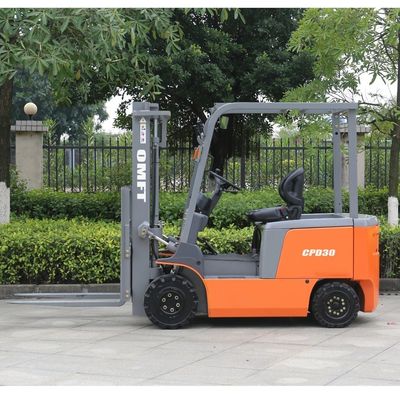 3ton 3000kg Cpd30 Electric Forklift Truck with Fork 1070mm and Battery Charger Free