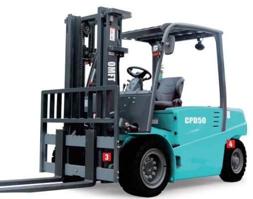 5ton 6ton 5000kgs 6000kgs Fd50 Fd60 Electric Forklift with Pneumatic or Solid Tyre