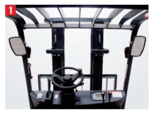 5ton 6ton 5000kgs 6000kgs Fd50 Fd60 Electric Forklift with Pneumatic or Solid Tyre