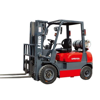 3500kgs Toyota Style Gasoline and LPG Forklift with Nissan K21 K25 Engine Cushion Tyre