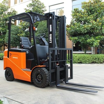 1.5ton Electric Forklift Truck Battery Forklift with 3m 3000mm Duplex 2stages Mast