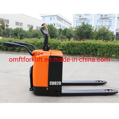2 Ton 2000 Kg Cbd20 Electric Pallet Truck Jack with 24V/210ah Battery and 685X1200mm Fork