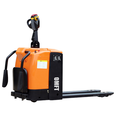 2000kg Full Electric Powered Pallet Truck with 24V 210ah Battery and 10% Gradeability