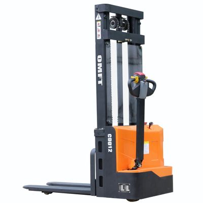 Electric Pallet Stacker CDD12 1.2 Ton Full Battery Operated for Easy Warehouse Operations