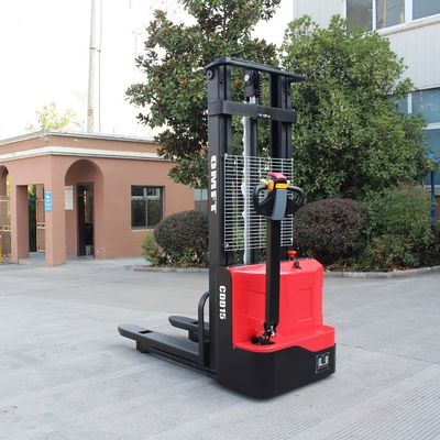 Battery Operated 1.2t Small Electric Powered Pallet Stacker with 24V/80ah Battery