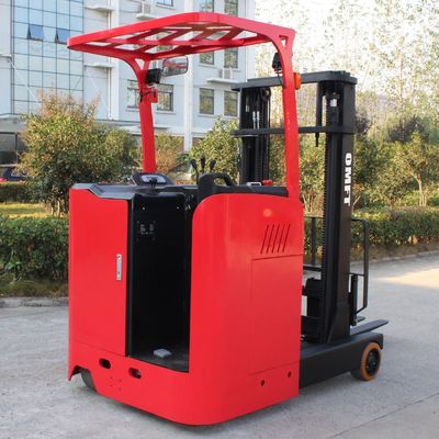 2ton 6m Mast Battery Operated Electric Reach Stacker for Lifting and Stacking Pallets