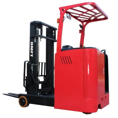 CQD20B 2.5 Ton Electric Reach Stacker with 7000mm Lifting Height and Free Battery Charger