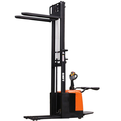 CDD16 Electric Power Pallet Stacker Stand on Type with EPS and Lift Height 1600-5500mm