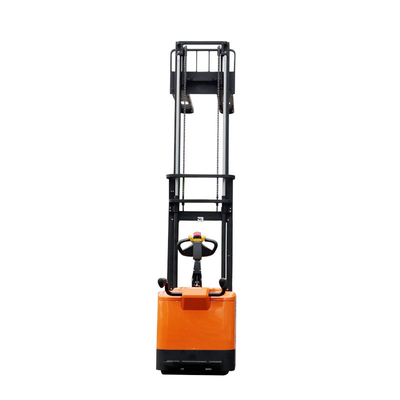 CDD16 Electric Power Pallet Stacker Stand on Type with EPS and Lift Height 1600-5500mm