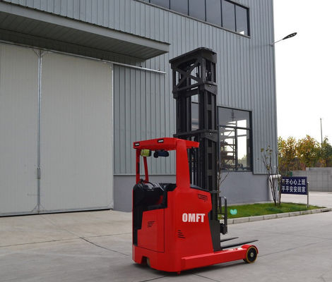 Electric Forklift Sit-Down Reach Truck 1.6ton 2ton Mini High Mast Flexible Economic