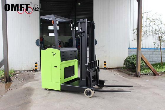Steel PU 2ton Electric Motor Reach Truck Stacker for Easy and Comfortable Operation