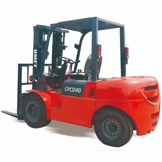 4 Ton Diesel Forklift CPCD40 Solid/Pneumatic Tire Truck from Omft Forklift Manufacture