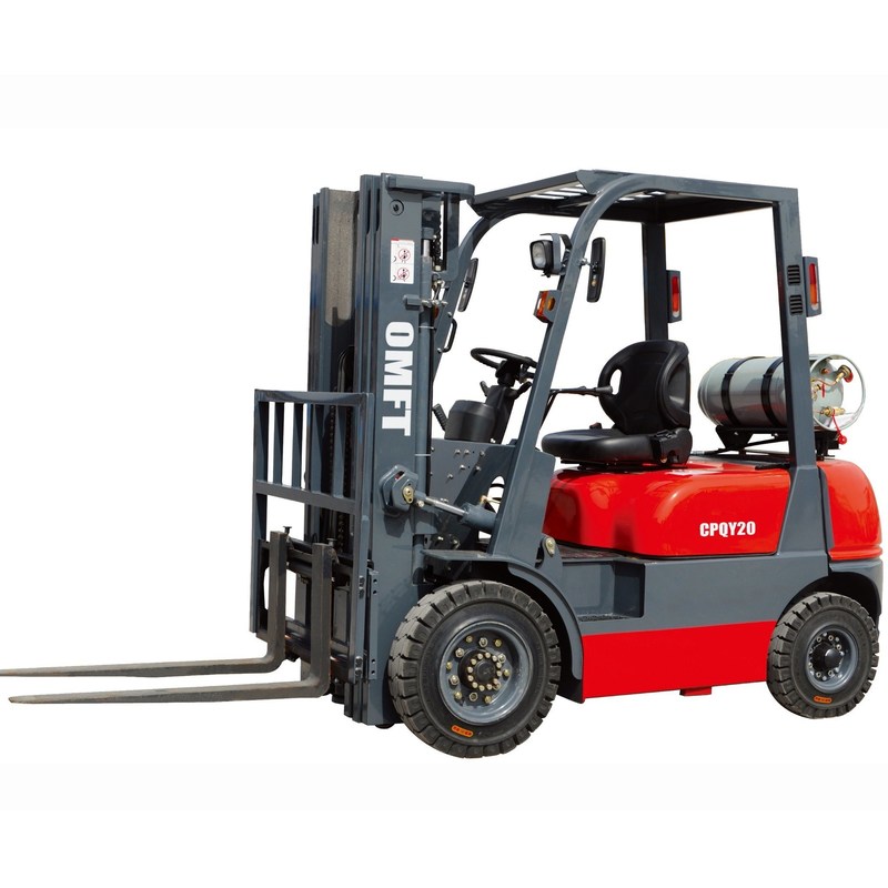2.5t Forklift Truck with Min. Turning Radius 2280mm and Nissan K21 K25 Engine Forklift