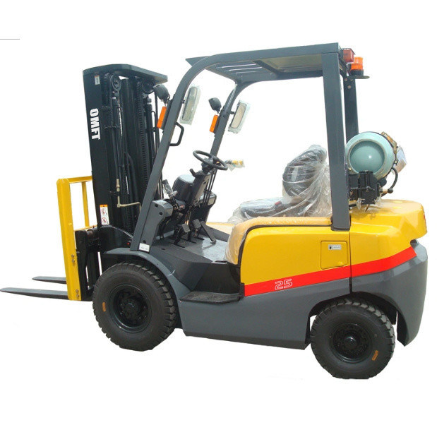 1.5ton/2ton/2.5ton/3ton/3.5ton/4ton Toyota Model Petrol Gasoline LPG Forklift for Stacking