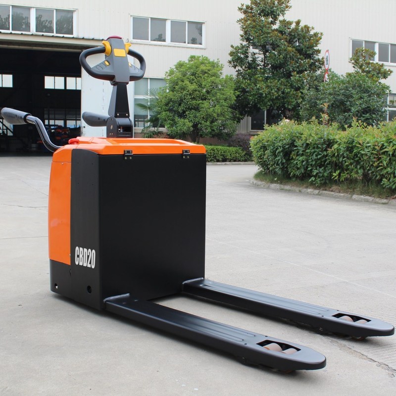 High Capacity 2t Electric Pallet Truck Jack with 2000kg Load and Ce ISO Certification