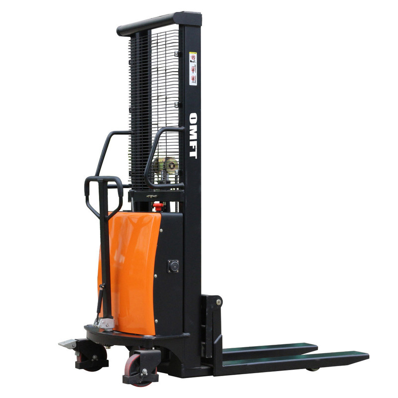 Steel CDSD15 1.5 Ton 1500 Kg Walker Half Semi Electric Pallet Stacker Jack Ce ISO