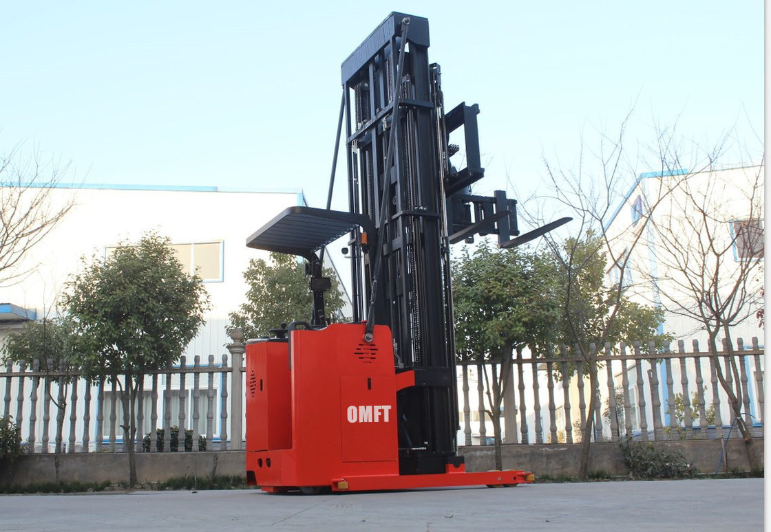 Vna Three Ways Pallet Stacker Narrow Aisle Forklift with Min. Width of 1600mm-1760mm